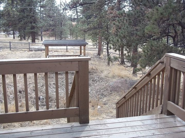 Building a wooden walkway on a sloped ground - any ideas. | Hometalk