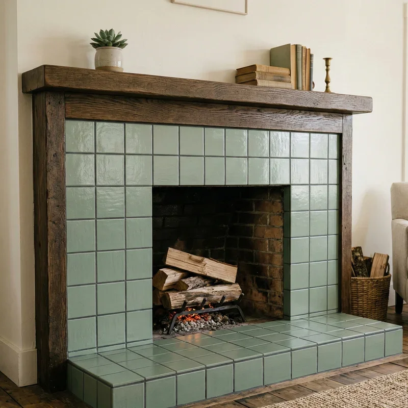 Can You Paint Fireplace Tile? What to Know