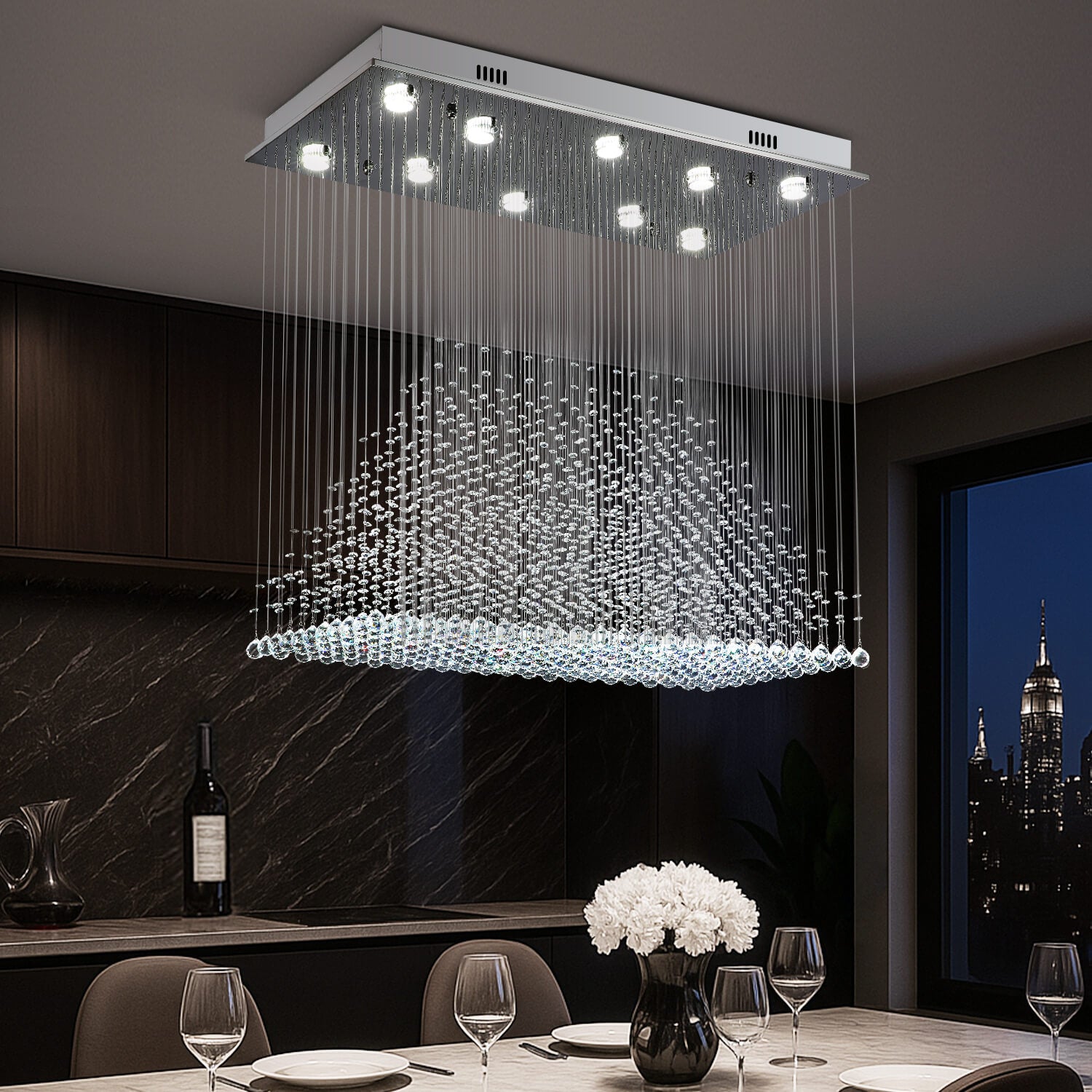 Ceiling Lamp Bedroom Chandelier Modern 2026 Luxury Ceiling Lamps Modern Bedroom Crystal Led Chandelier Lamps Living