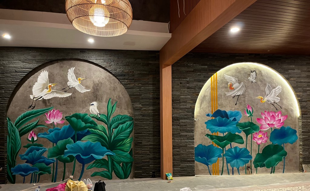 Classic Balinese Mural for Eclectic Interior Design – MURAL BALI
