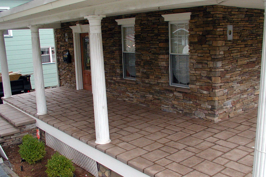 Concrete Elevated Tile Decks NJ, Wooden Deck Overlay NJ | Unique Concrete