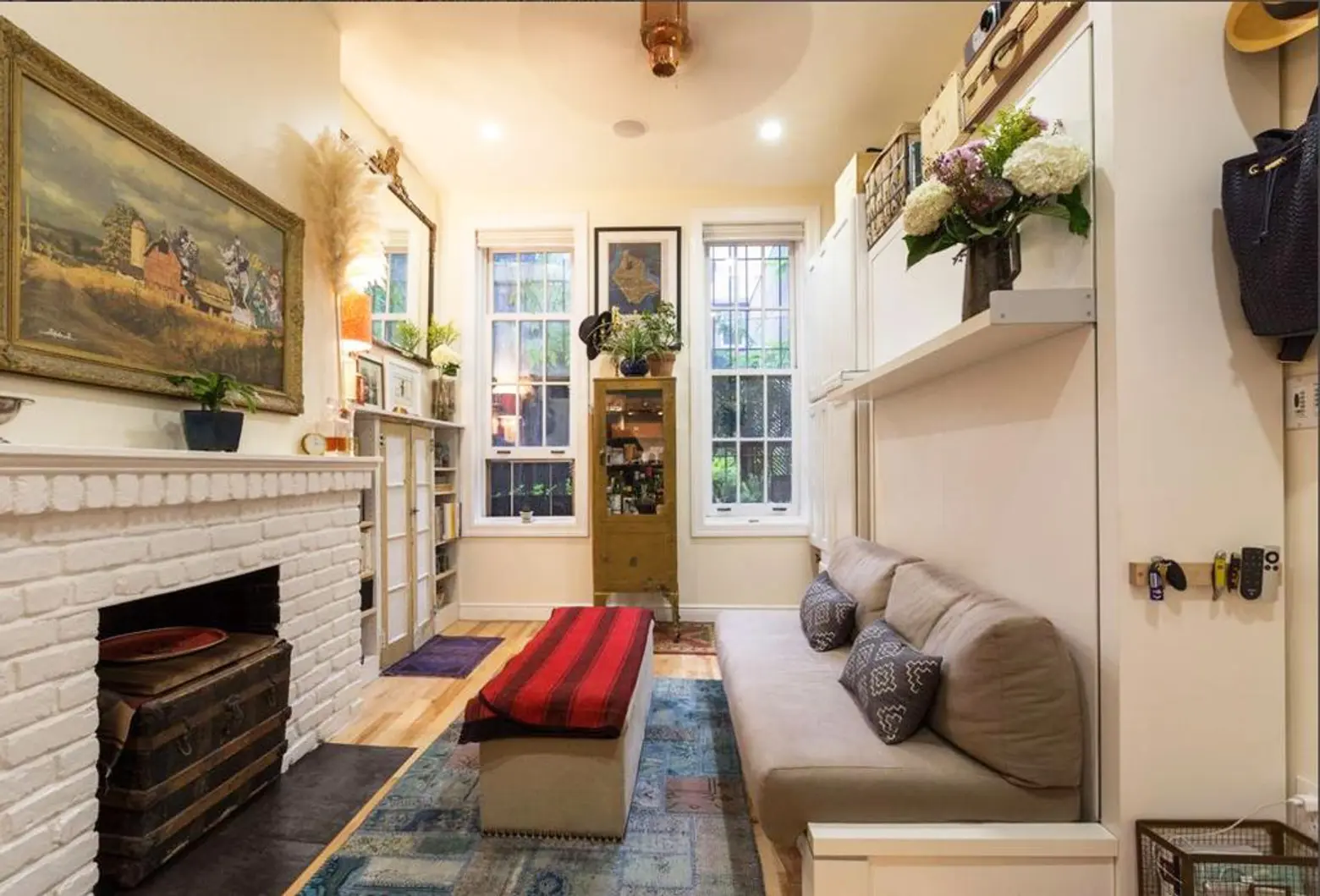 Couple Fills a 242-Square-Foot Village Apartment with Brilliant Interior Design Ideas | 6sqft