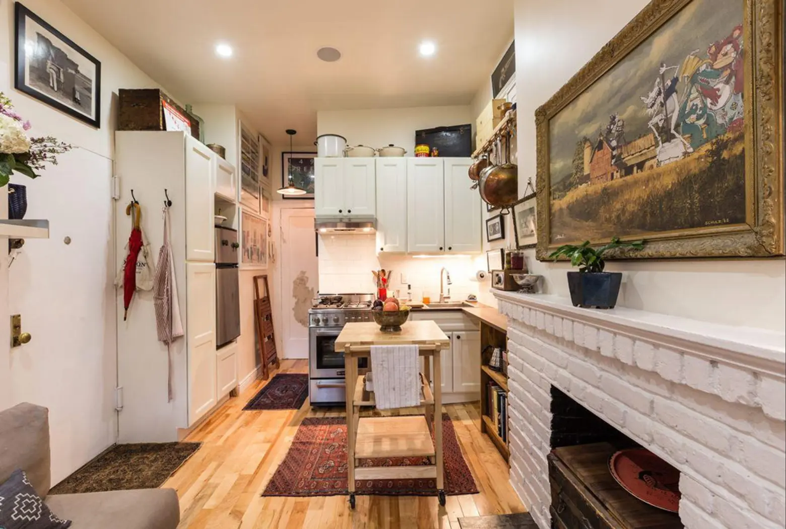 Couple Fills a 242-Square-Foot Village Apartment with Brilliant Interior Design Ideas | 6sqft
