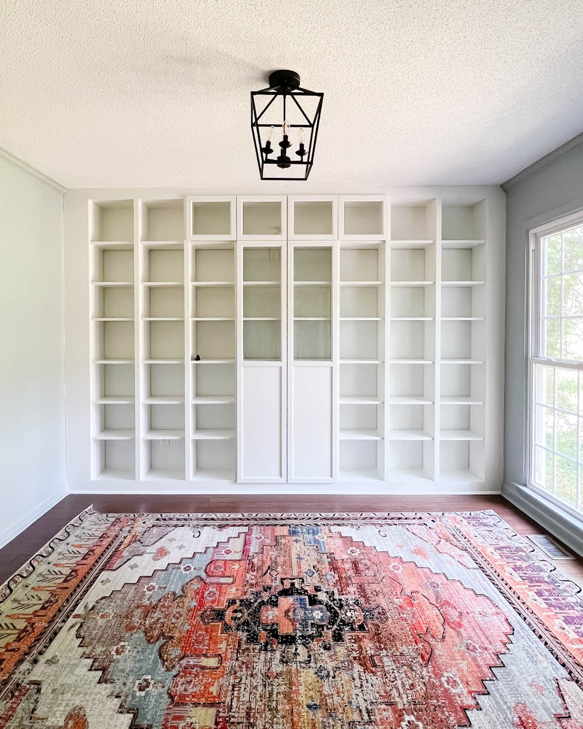 DIY Built In Bookshelves Using the IKEA Billy Bookcase Hack - Bless'er House