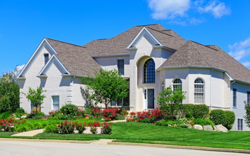 Dreamy Lime Slurry Paint for Striking White Limewash Brick Home Exterior | 365 Renovations Cincinnati