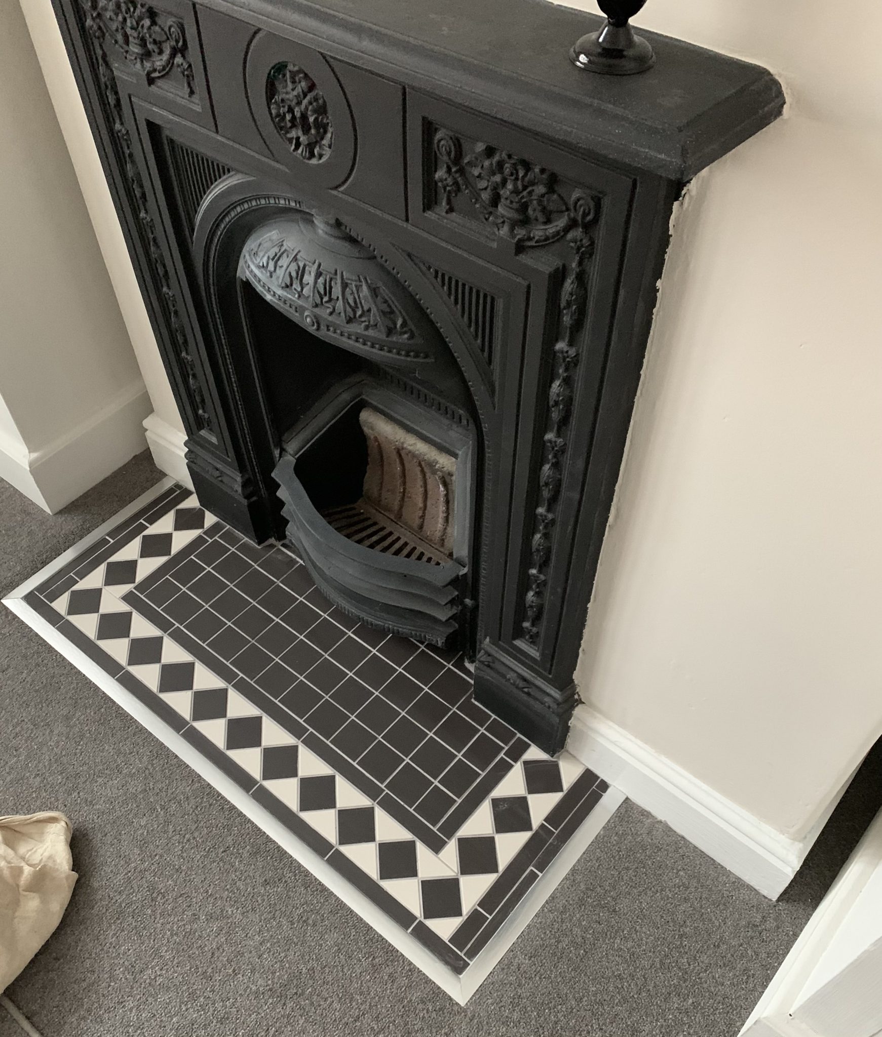 Fireplaces and Fire Surrounds - Alternative Tiles