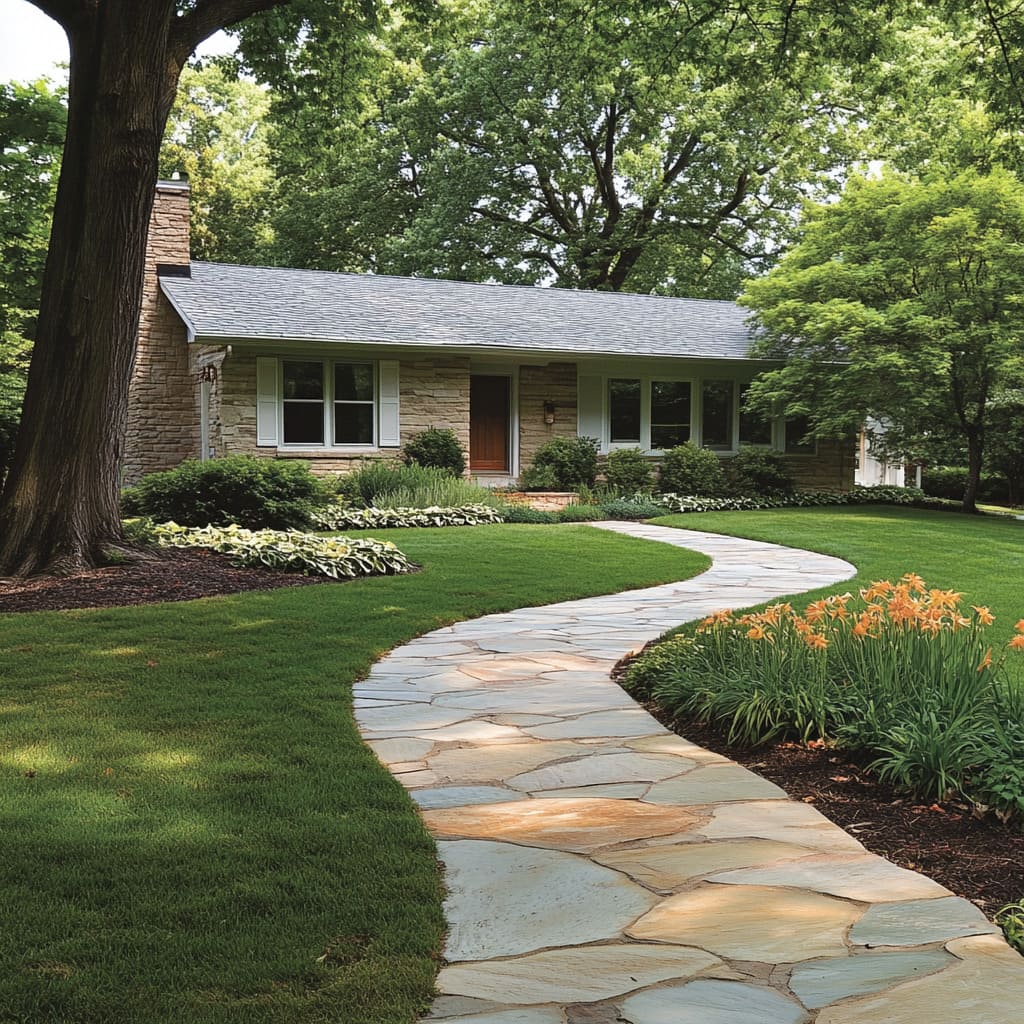 Flagstone Pathway Ideas for a Modern Outdoor Refresh | FH