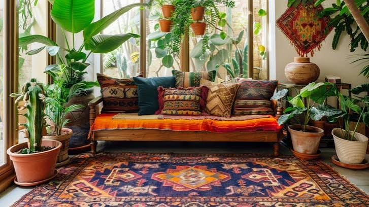 Free Bohemian indoor garden Image - Bohemian, Indoor, Garden | Download at StockCake