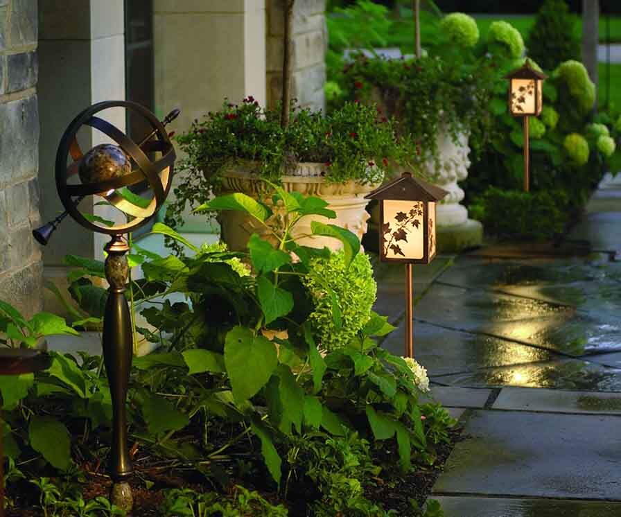 Garden & Pathway Lighting | Low-Voltage Landscape Lights for Historic Homes