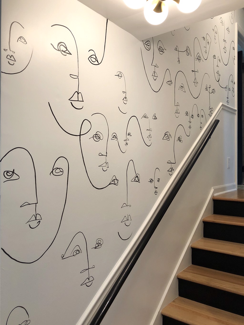Hand-Painted Murals by Carrie Beth Waghorn | Meyer Vogl Gallery