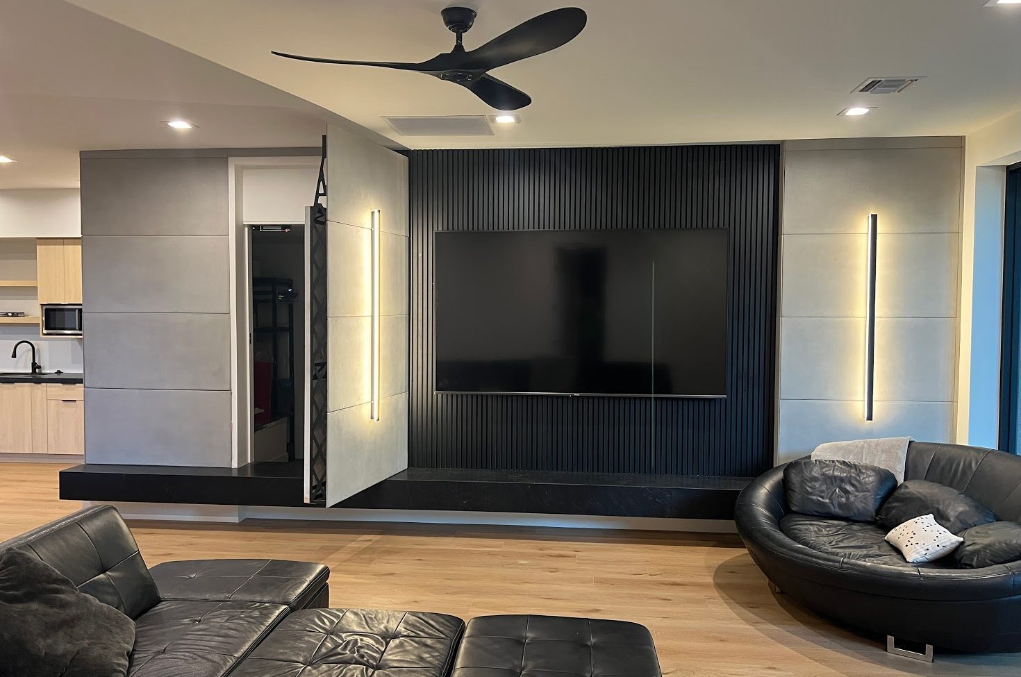 How Can I Hide an Existing Door? - Creative Home Engineering