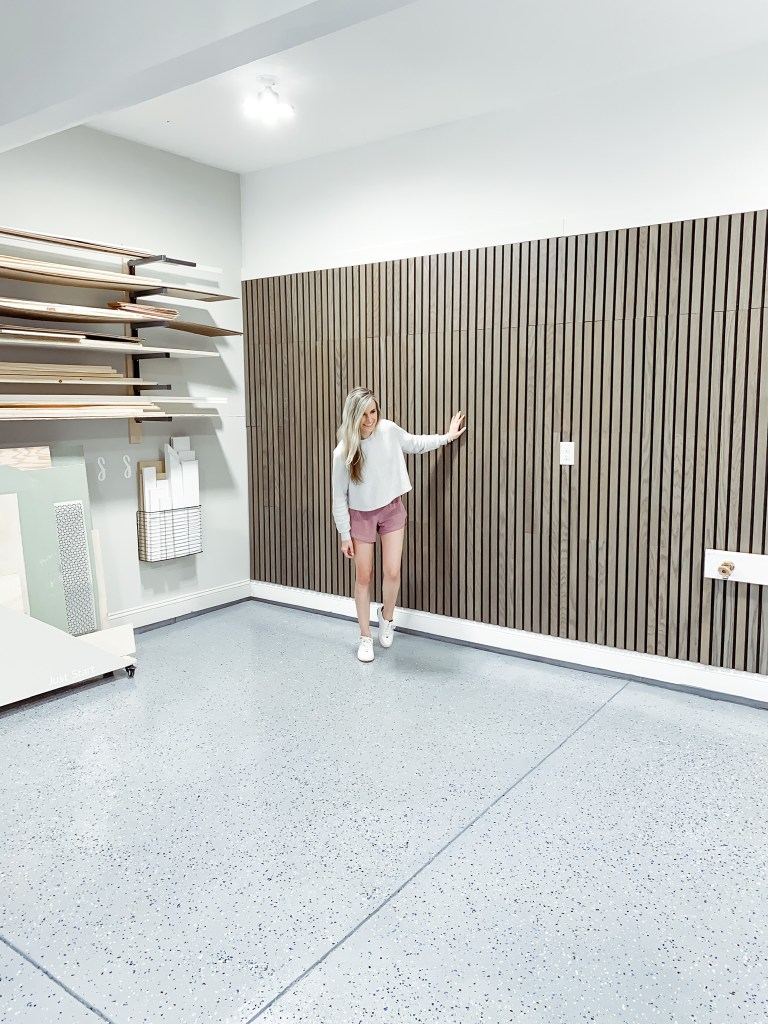 How I Transformed My Garage Workshop Wall With The Help Of Wallplanks - farmhouseish