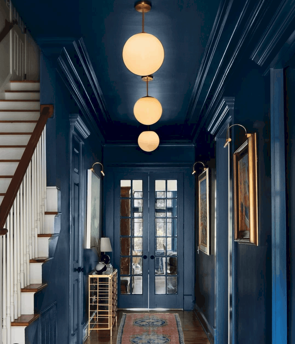 How to Colour Drench a Hallway | Vaunt Design