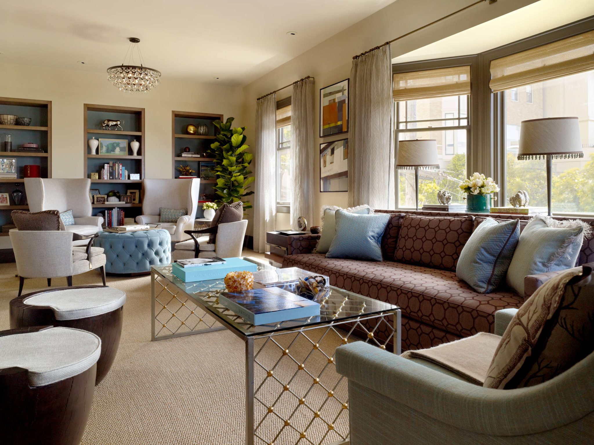 How to Furnish Narrow and Long Open-Plan Living-Dining Rooms
