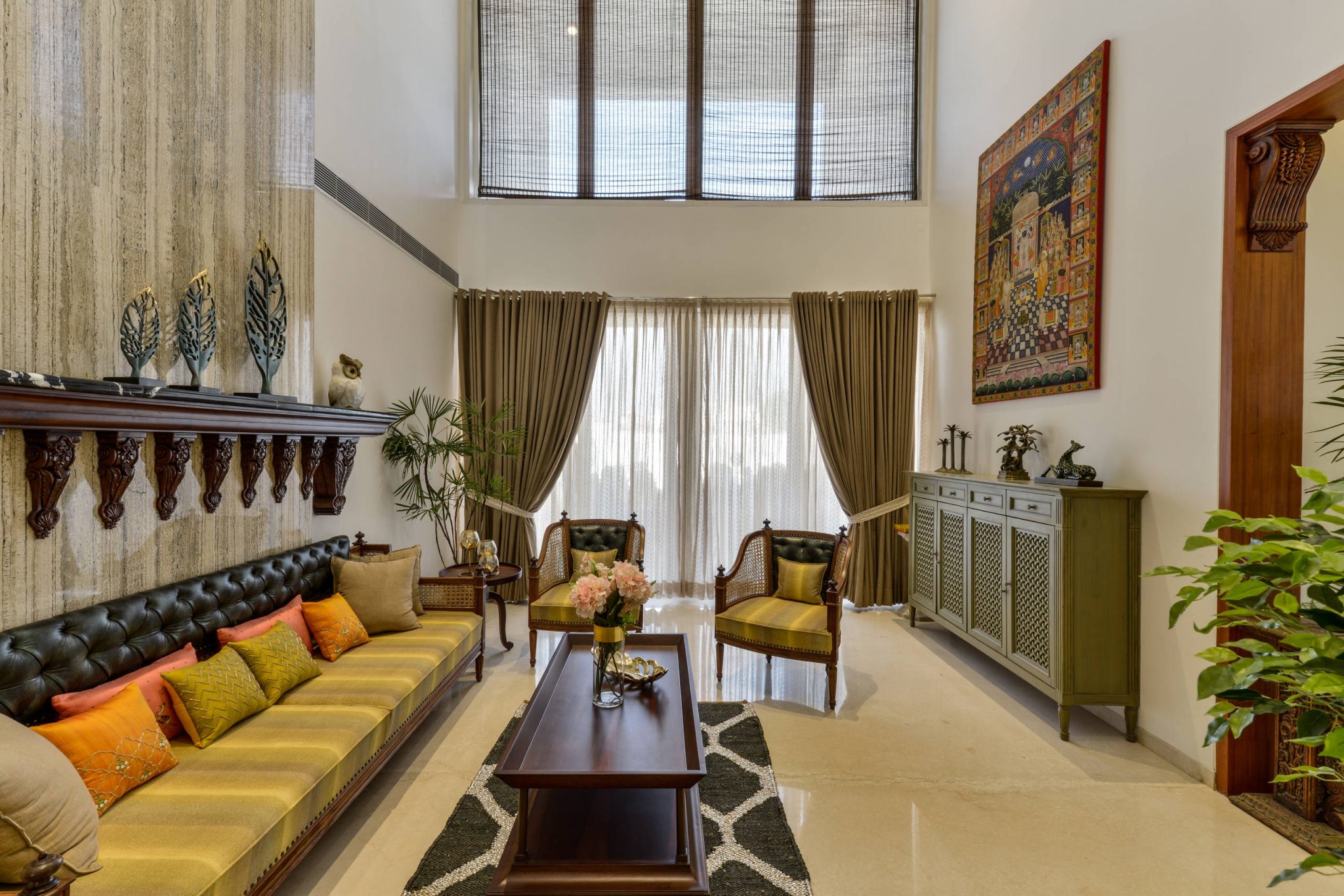 Layout Tips & Decorating Ideas For Long Living Rooms