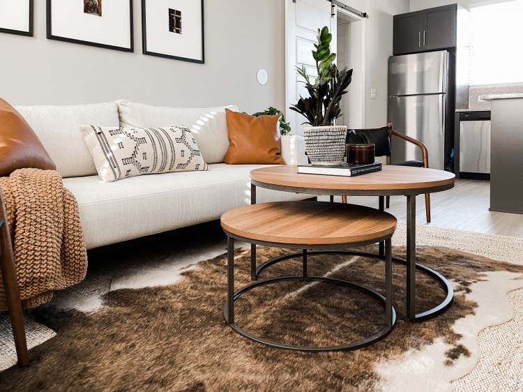 Making Over My Brother's Small Apartment Living Room - Within the Grove