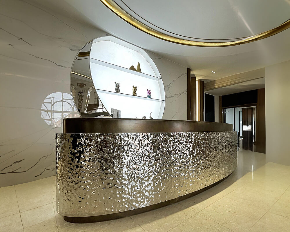 Metal Reception Desk Manufacturer - H&N Metal