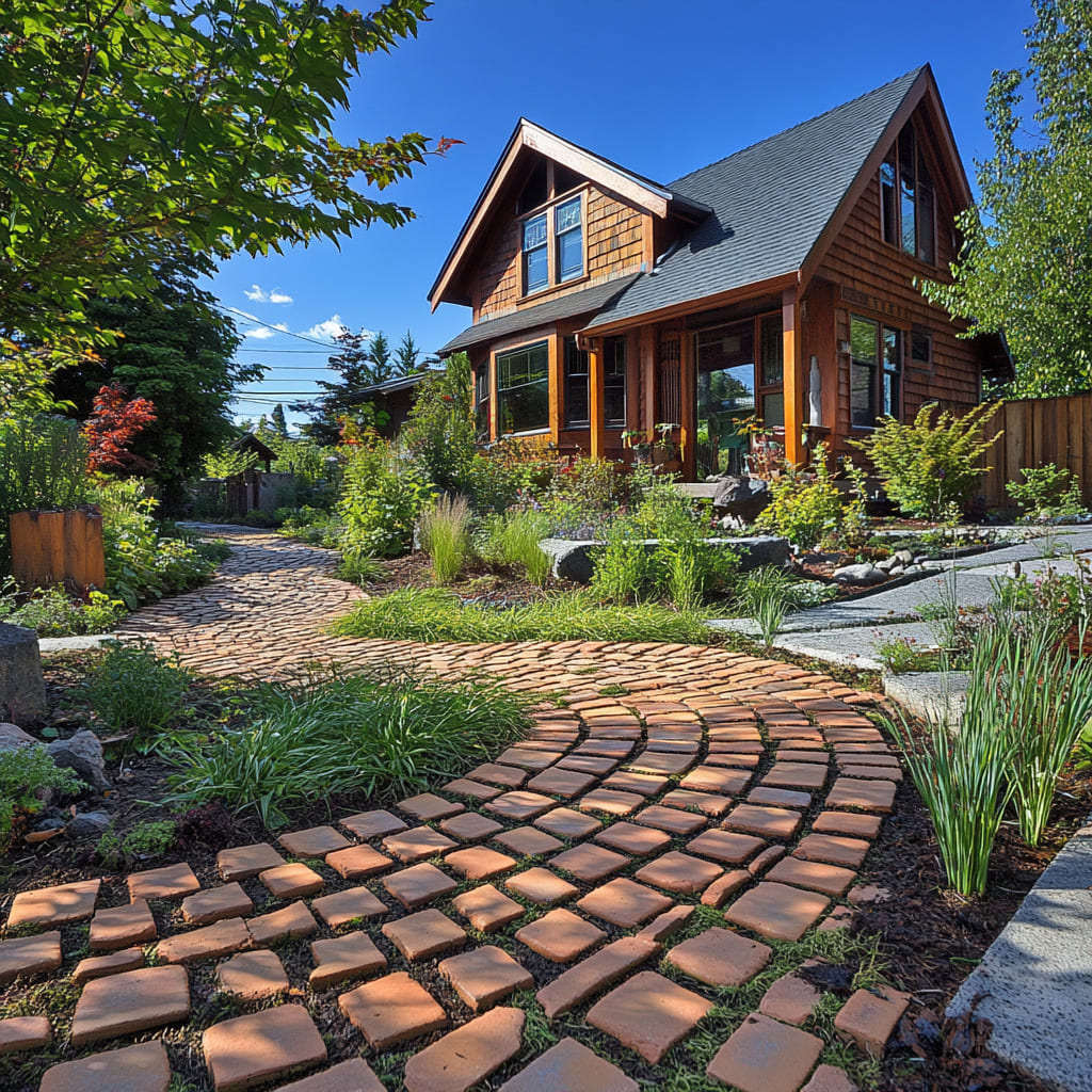 Modern Brick Walkway Ideas That Transform Your Garden Landscape | Fancy House Design
