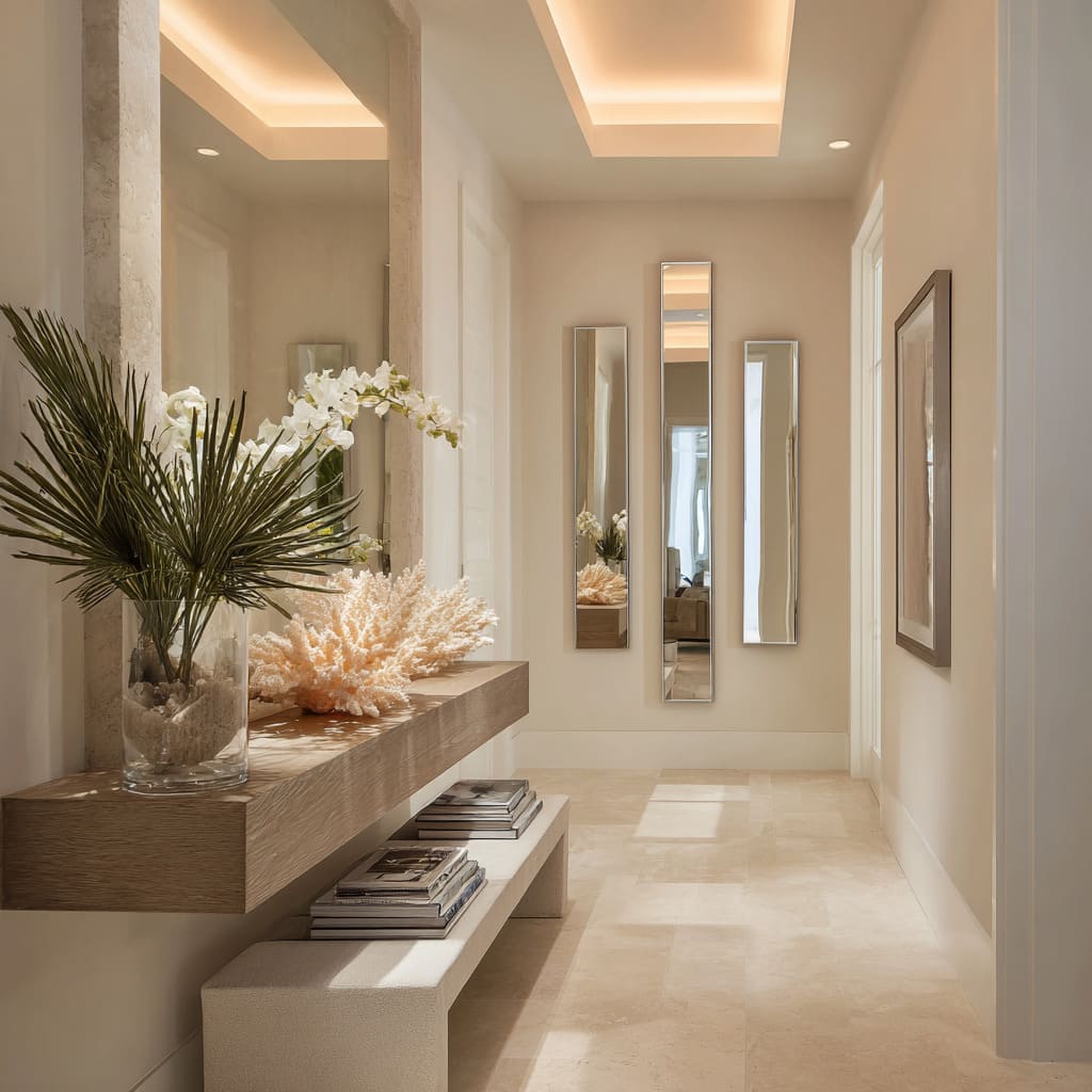 Modern Decorating Ideas for a Long Narrow Hallway | FH