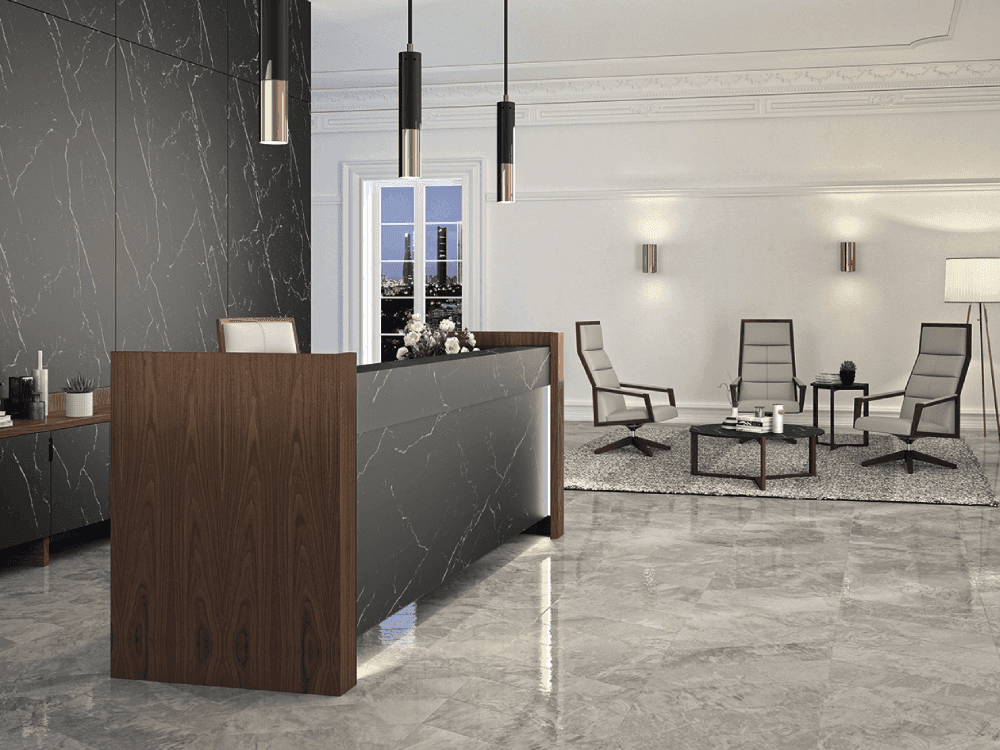 Modern Funky Reception Desks for Sale in UK - Auraa Design