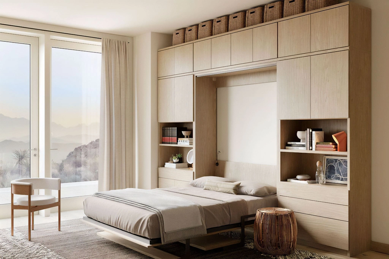 Murphy Beds | Custom Wall Beds With Storage Features – Renuity