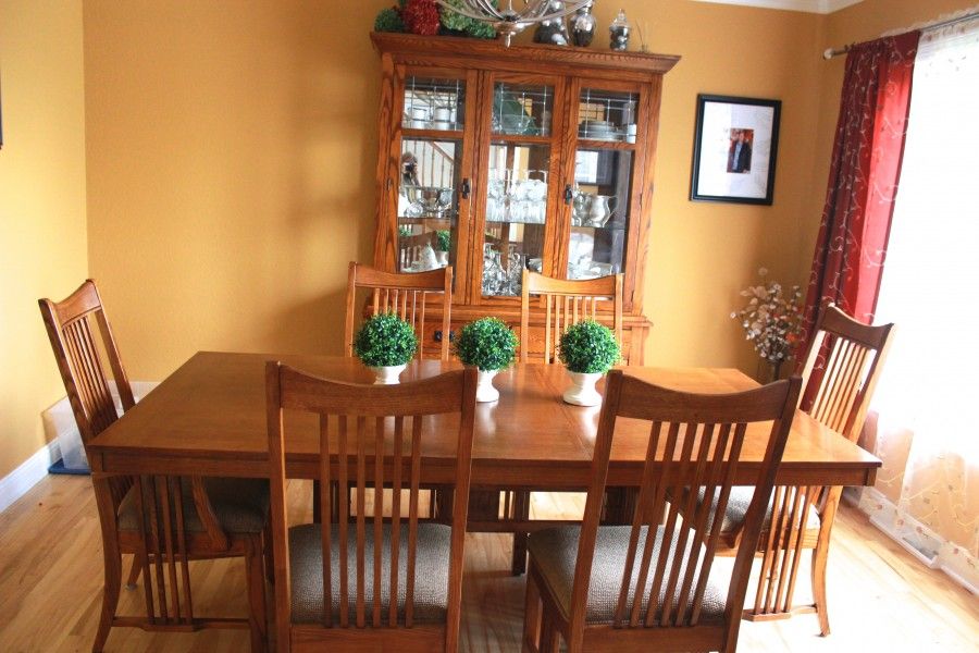 My dining room turned home office. - Momcrieff