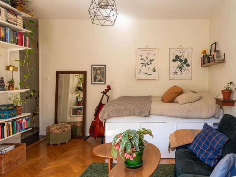 my scandinavian home: A Small Mid-Century Swedish Apartment Packed with Personality
