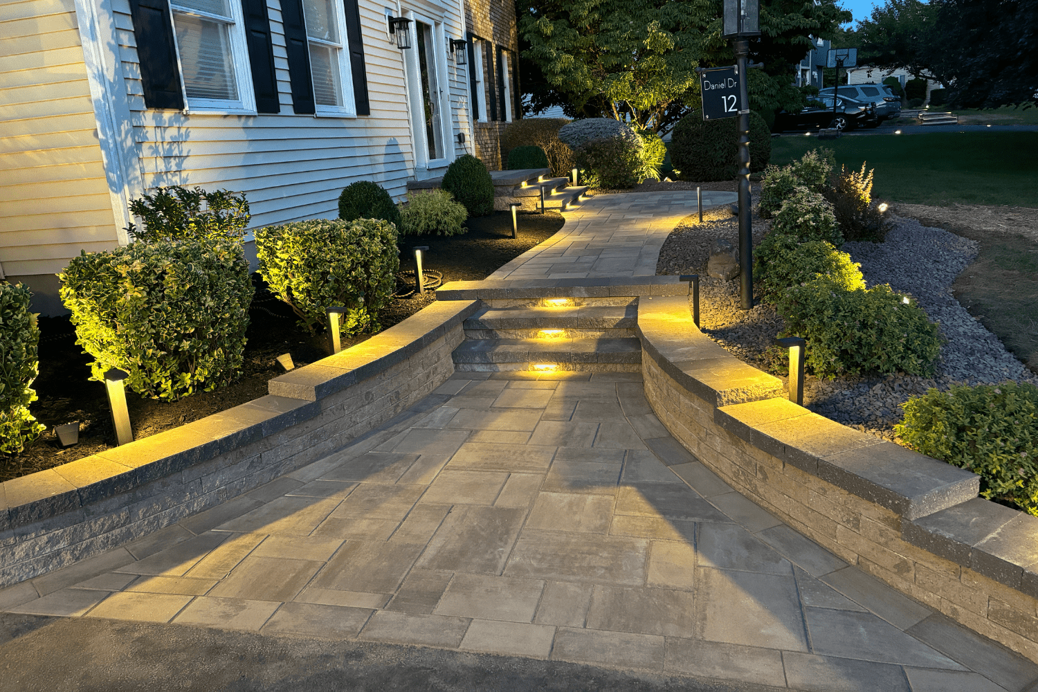 Paver Walkways & Driveways in Central NJ | DeFeo's Landscaping