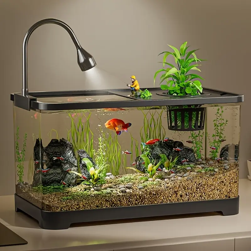 plant hydroponic fish tank small medium sized living room - Temu