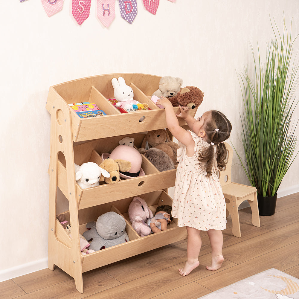Playroom Small Childrens Bedroom Storage Ideas Toy Storage Organizer WoodandHearts