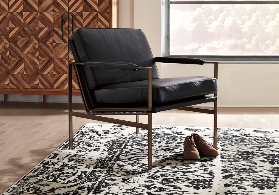 Puckman - Accent Chair - Black