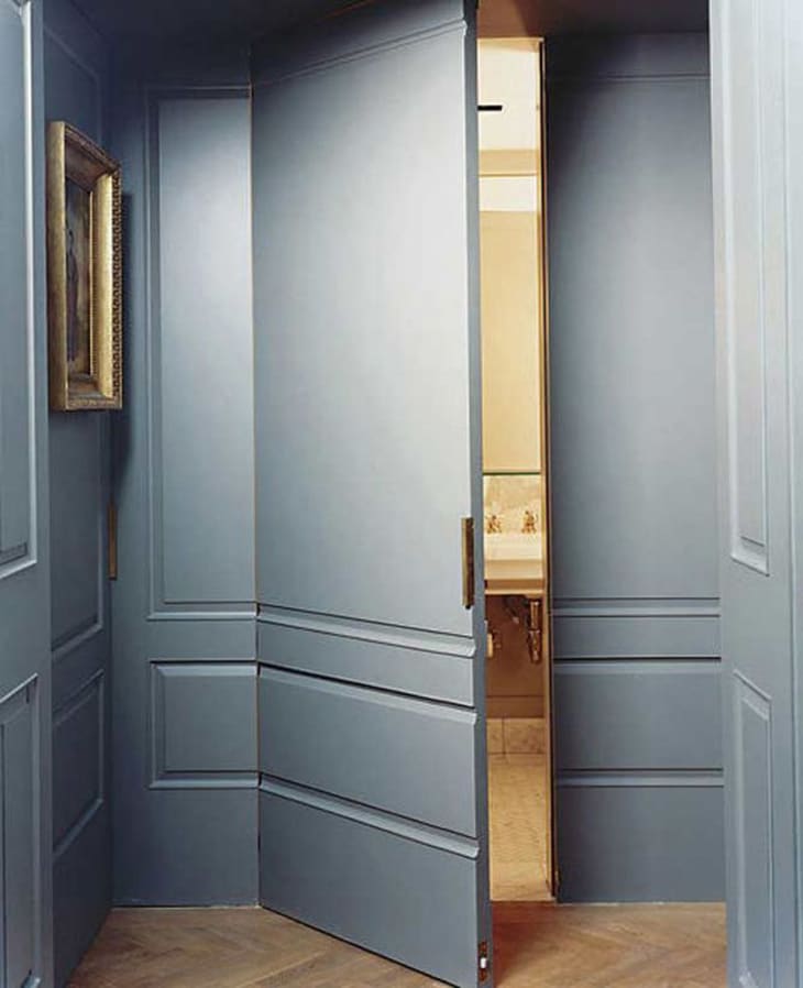 Secret Spaces: Hidden Doors in Paneled Walls | Apartment Therapy