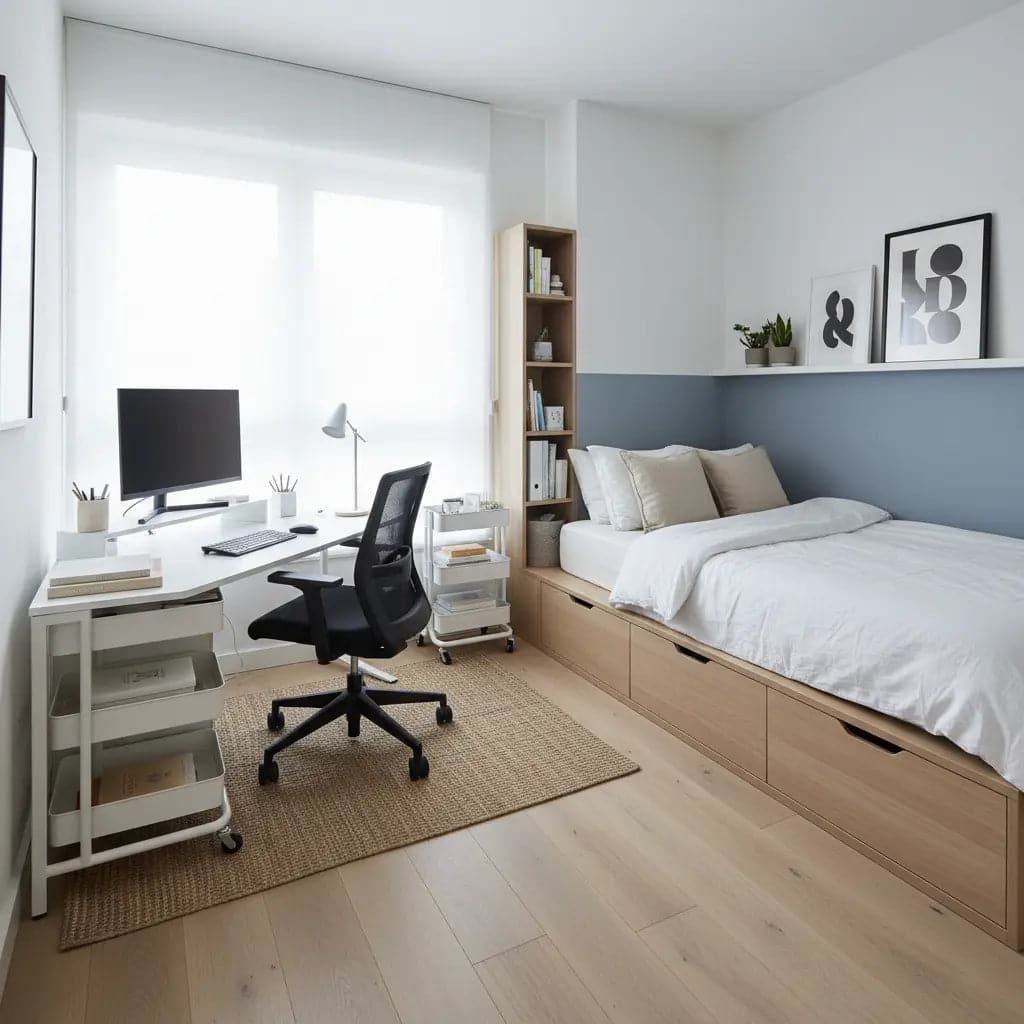 Small Bedroom Office Layouts: L-Shaped vs Corner Desks (2026