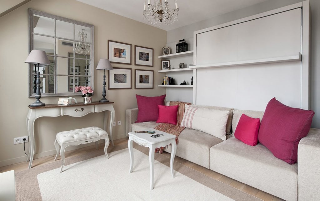 Small Space, Parisian Style! How to Decorate a Studio Apartment - Paris Perfect