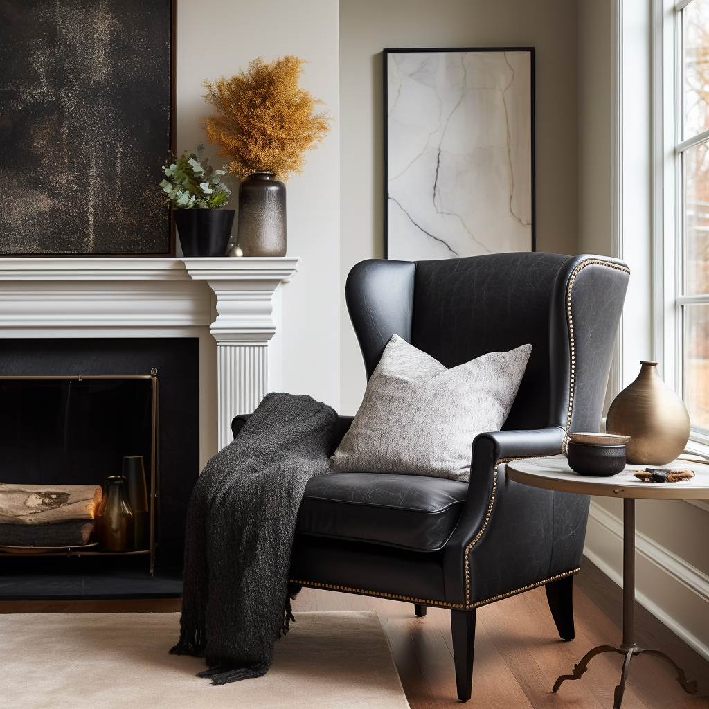 The Allure of a Black Accent Chair - Eclectic Niche - Exquisite Furniture & Homeware