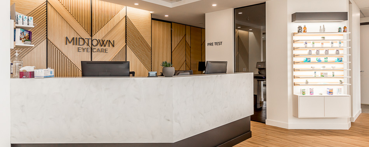 The Art of Custom Reception Desks - Ontario Wood Custom