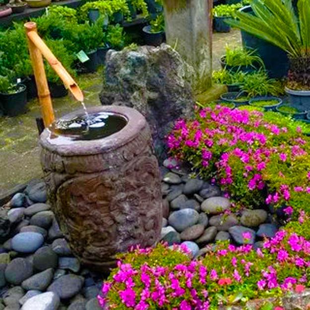Tsukubai Water Fountains, Japanese Garden Design Ideas