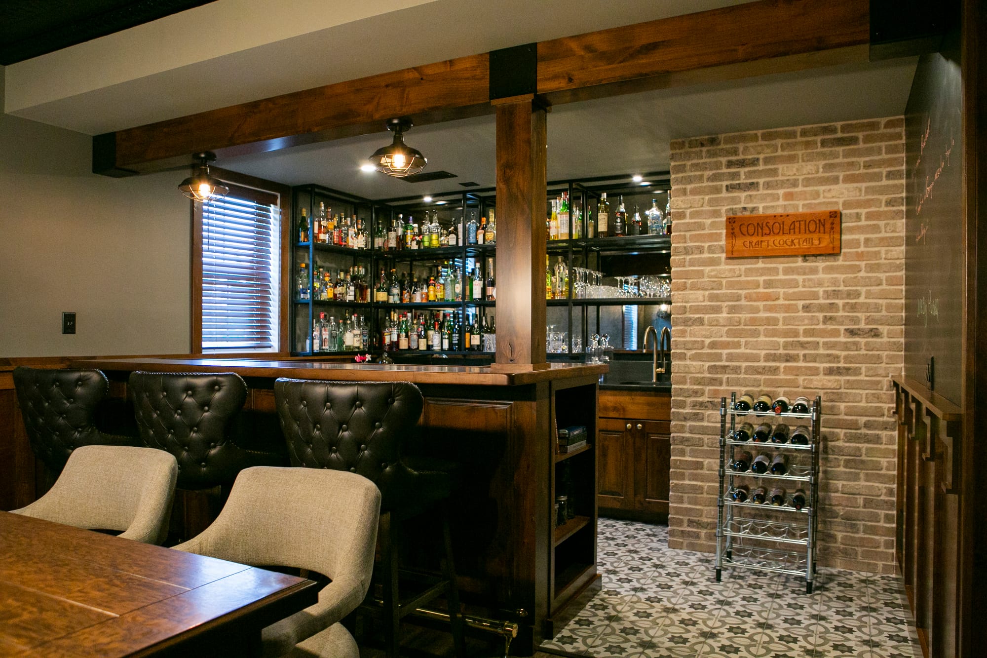 Whiskey Snug | Silver Leaf Interiors