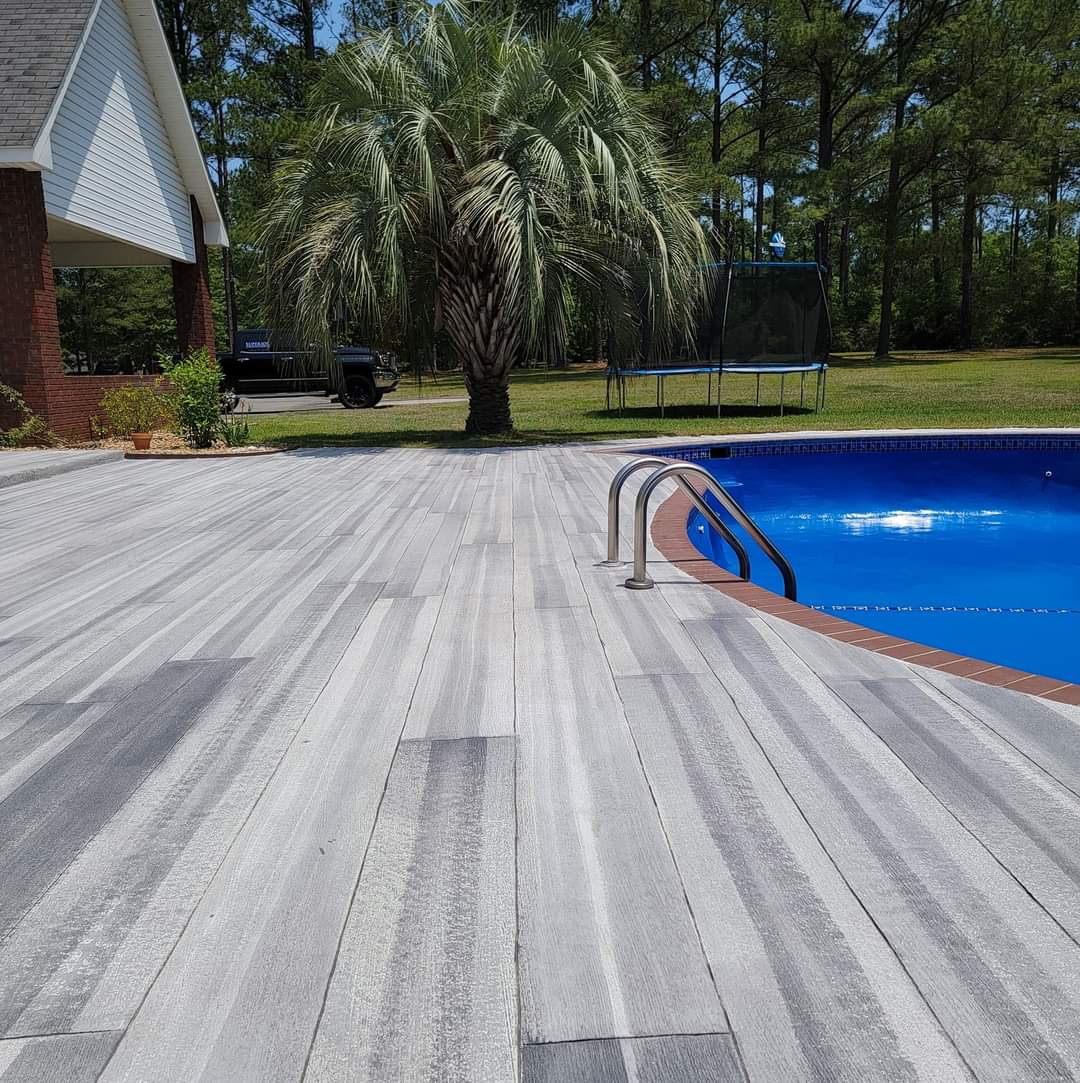 Wood Concrete Overlays - Superior Concrete Solutions