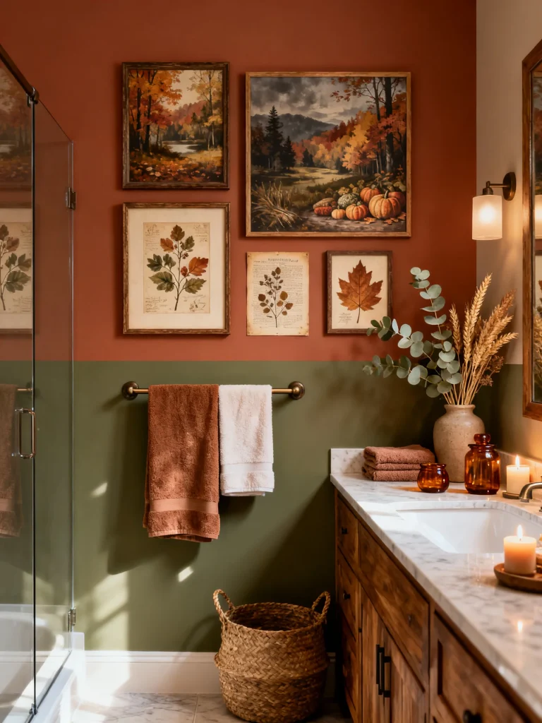 10 Fall Bathroom Decor Ideas to Cozy Up Your Space