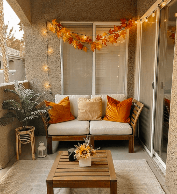 10 Outdoor Fall Décor Ideas For Your Balcony - Balcony Boss