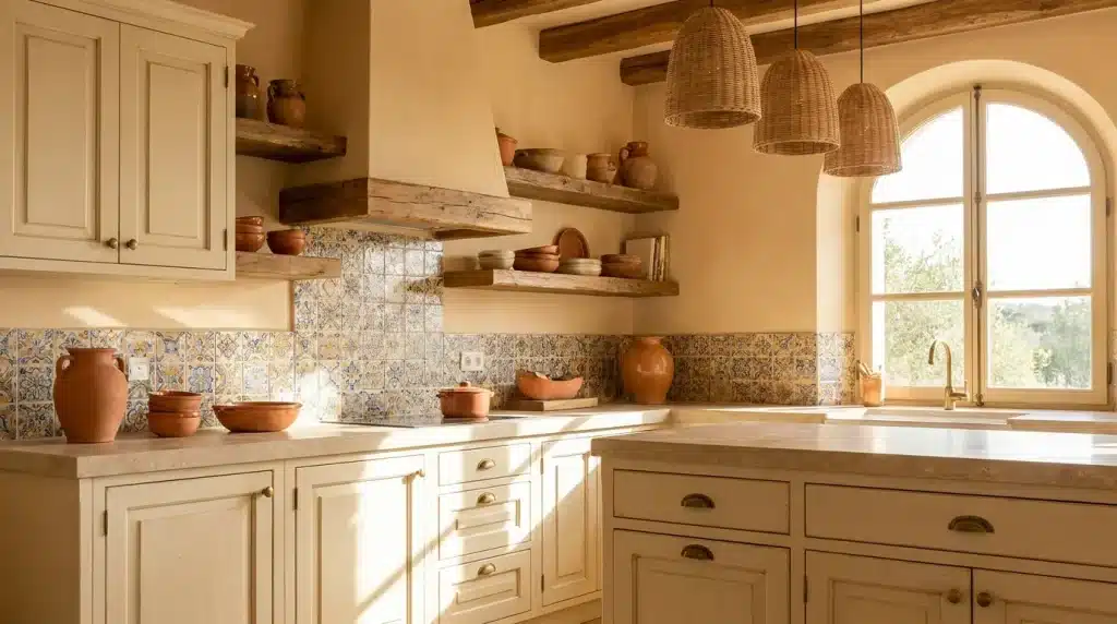 23 Warm Mediterranean Kitchen Design Ideas You'll Love