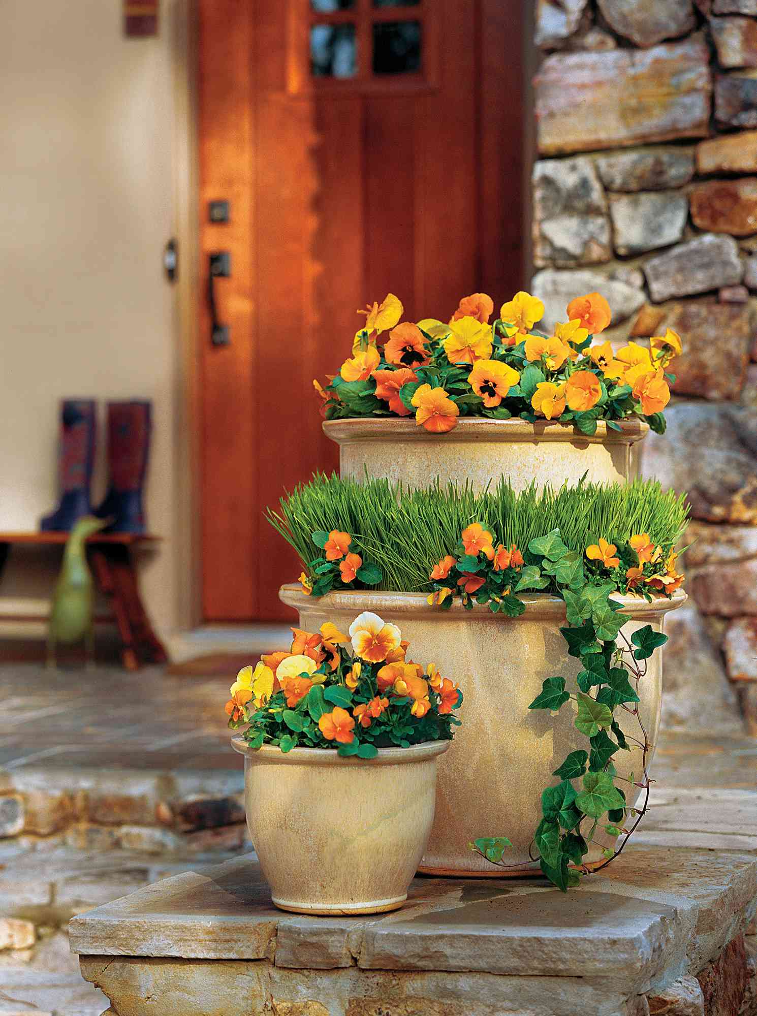 37 Front Door Container Garden Ideas That Make A Big First Impression