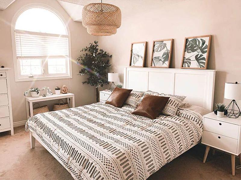 45+ Natural Bedroom Ideas To Create A Warm And Enchanting Retreat - Hirosart