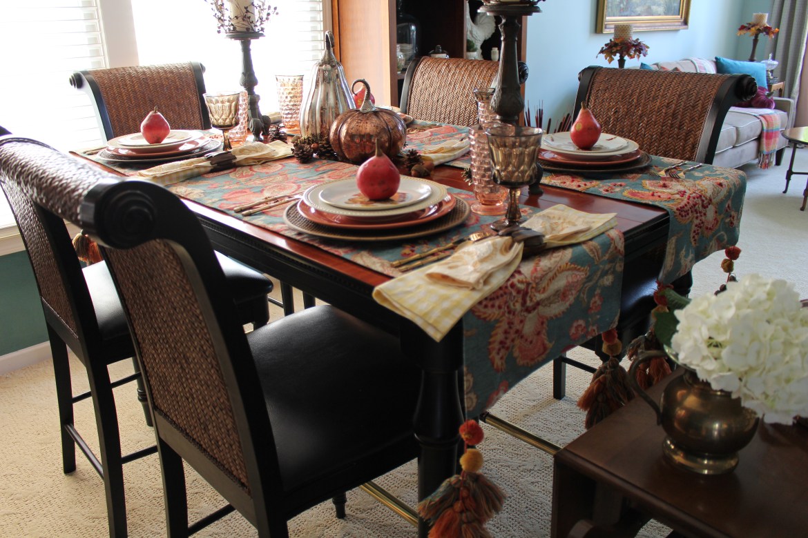 5 Steps to Creating a Simple Fall Tablescape - Southern Nell's