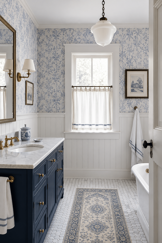 bathroom decorating ideas | Town & Country Living