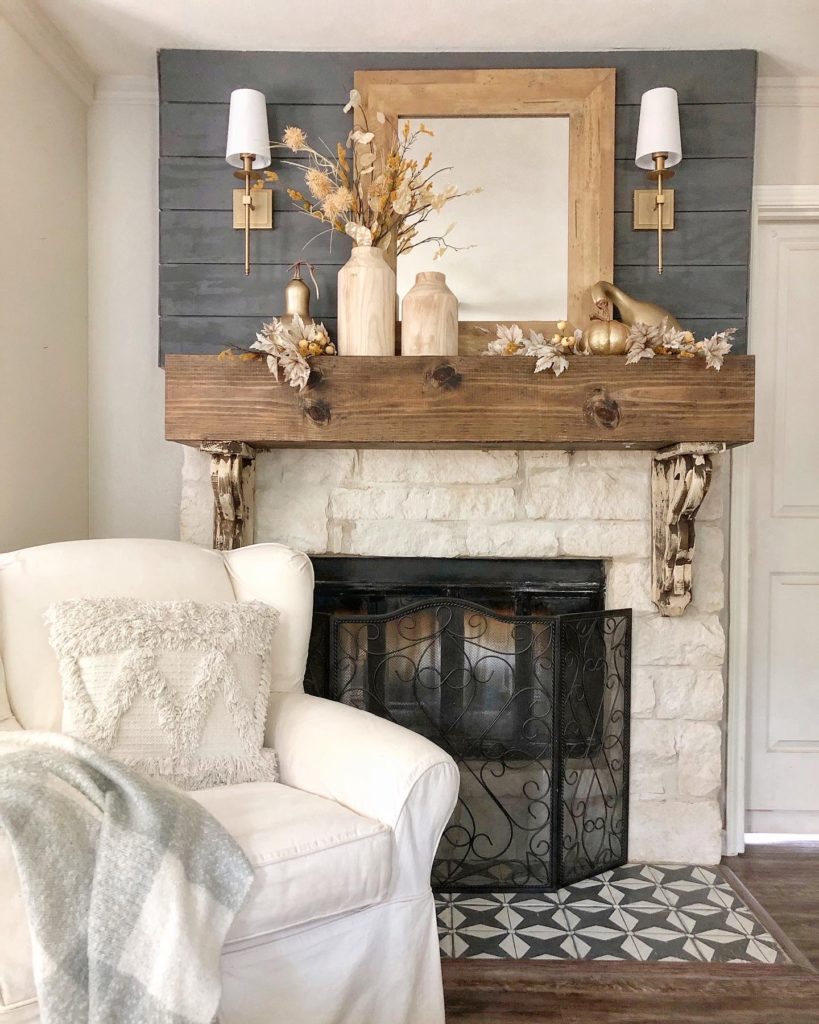 Best Fall Mantel Ideas | Fall Home Decor Inspiration