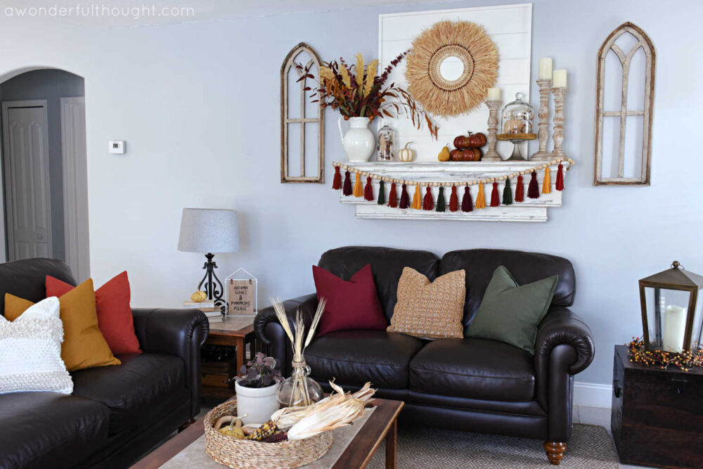 Boho fall decor - A Wonderful Thought
