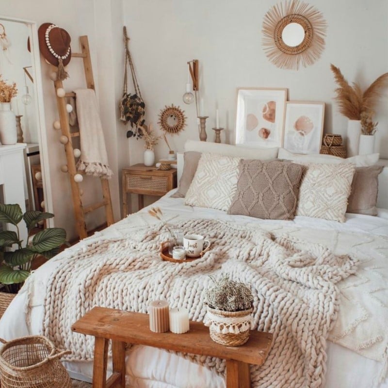Boho Style Room Create A Cozy Boho Bedroom (20 Easy Steps) Chaylor Mads