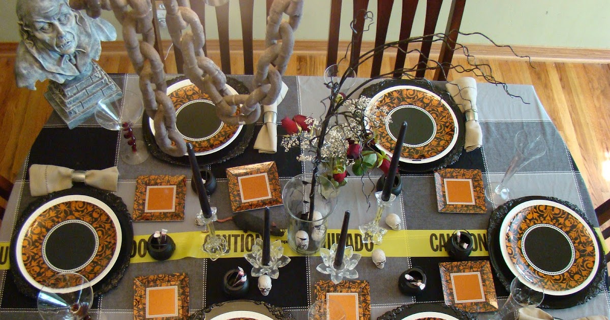 Bubblegum and Duct Tape: Halloween Tablescape